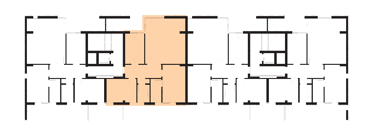 Pozitionare pe etaj, Apartamentul 10 Image